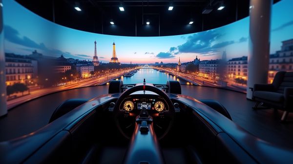 Maîtriser l'art du pilotage avec un simulateur de course à Paris