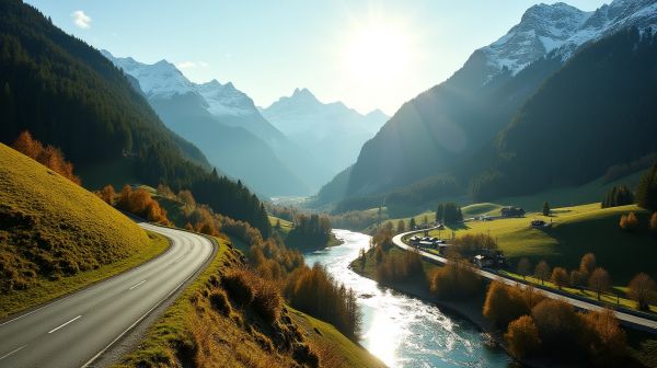 Optez pour l'itinéraire alternatif Bourg Saint Maurice Tignes