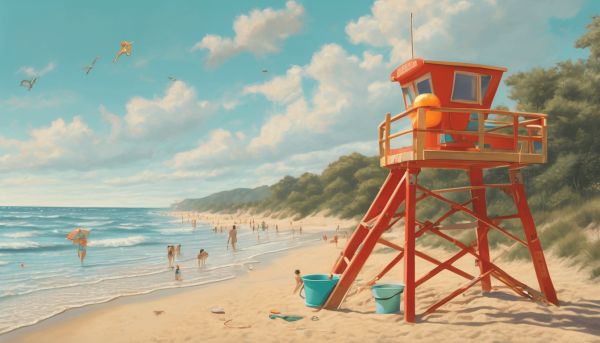 Profitez d’une baignade sécurisée à la plage du Morlet