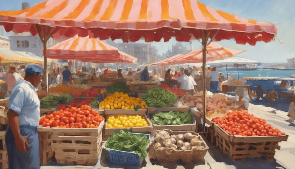 Visiter le marché municipal du Cap Ferret pour des produits locaux