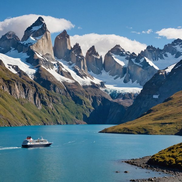 Quelle croisière propose des cours de peinture à l'aquarelle en Patagonie?